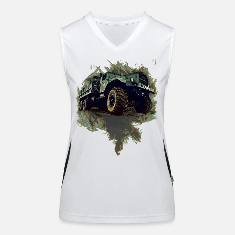 Camion Kraz GDR Débardeur respirant contrasté Femme