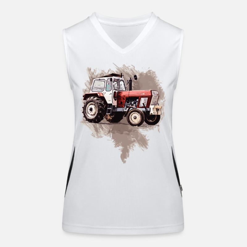 Fortschritt Tractor ZT 304 Women's Functional Contrast Tank Top