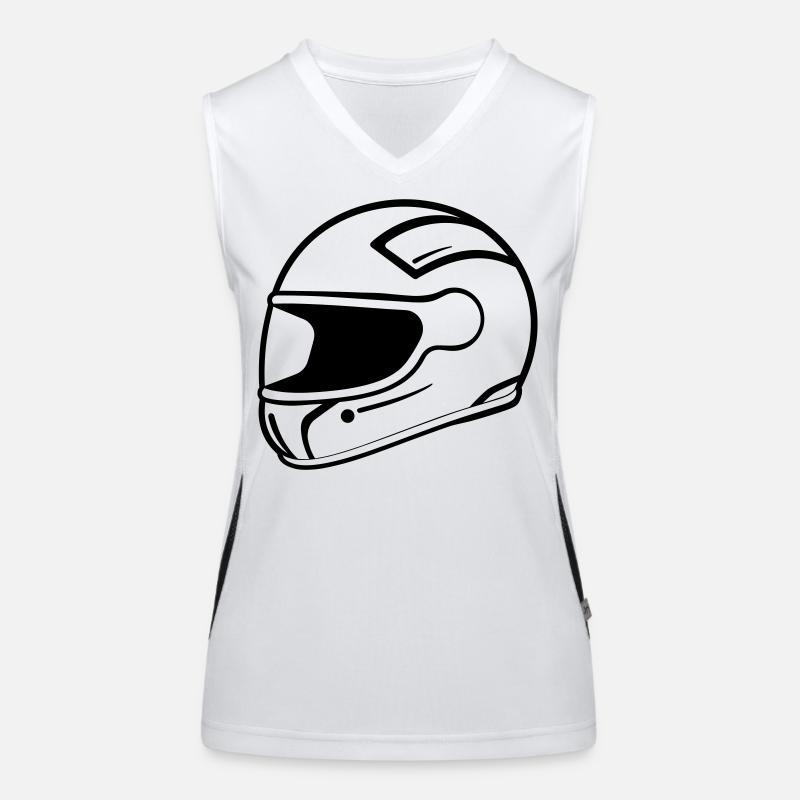 casque Débardeur respirant contrasté Femme