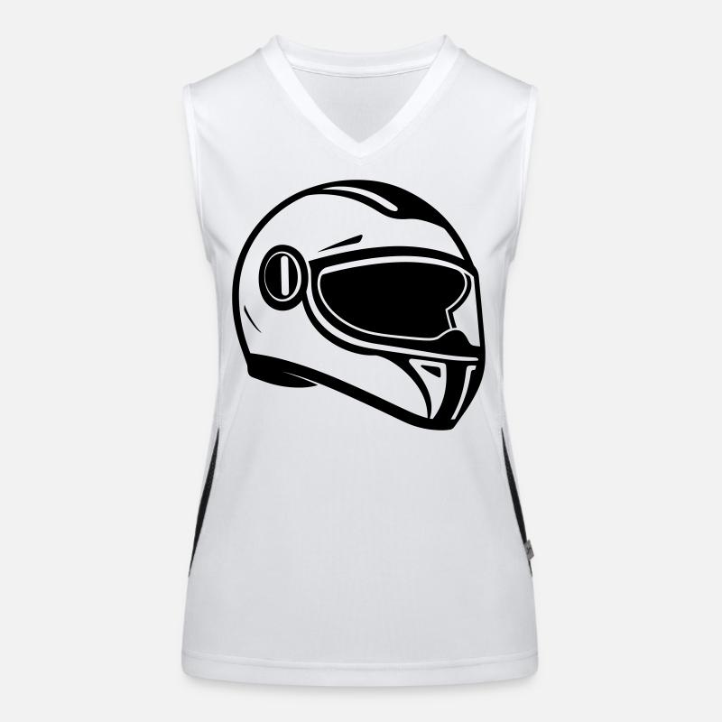 Helm Funktionelles Kontrast-Tank Top für Frauen