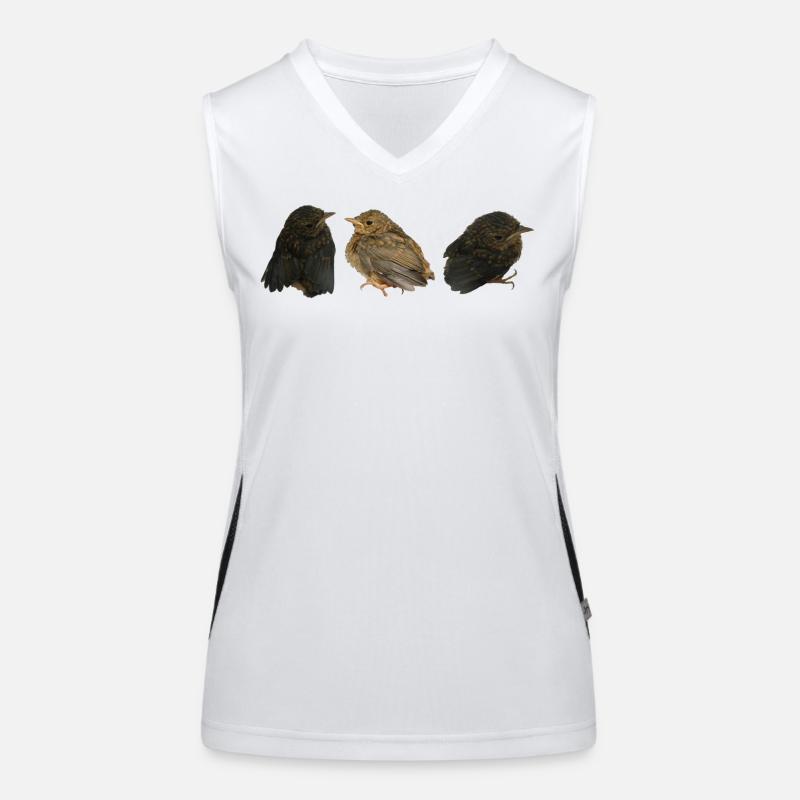 Robin Branches Débardeur respirant contrasté Femme