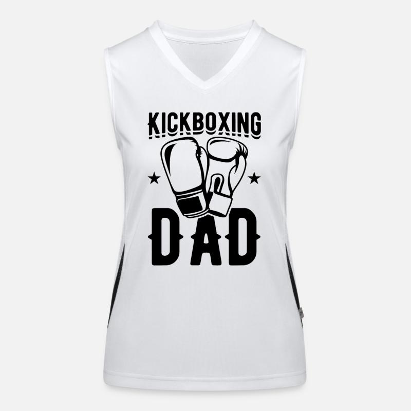 Kickboxer Dad Women's Functional Contrast Tank Top