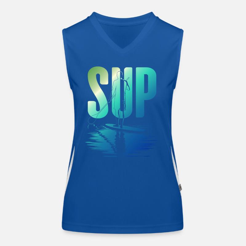 SUP Débardeur respirant contrasté Femme
