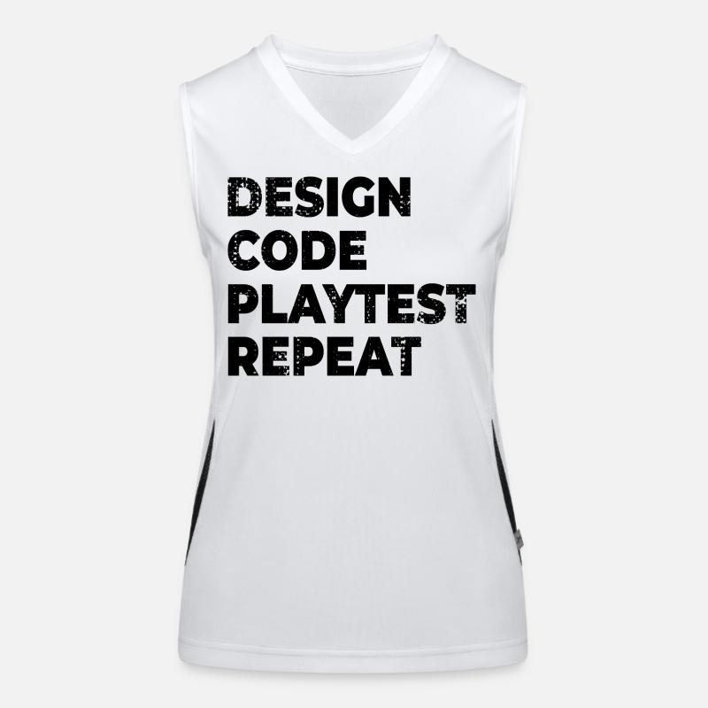 Design Code Playtest Review Women's Functional Contrast Tank Top