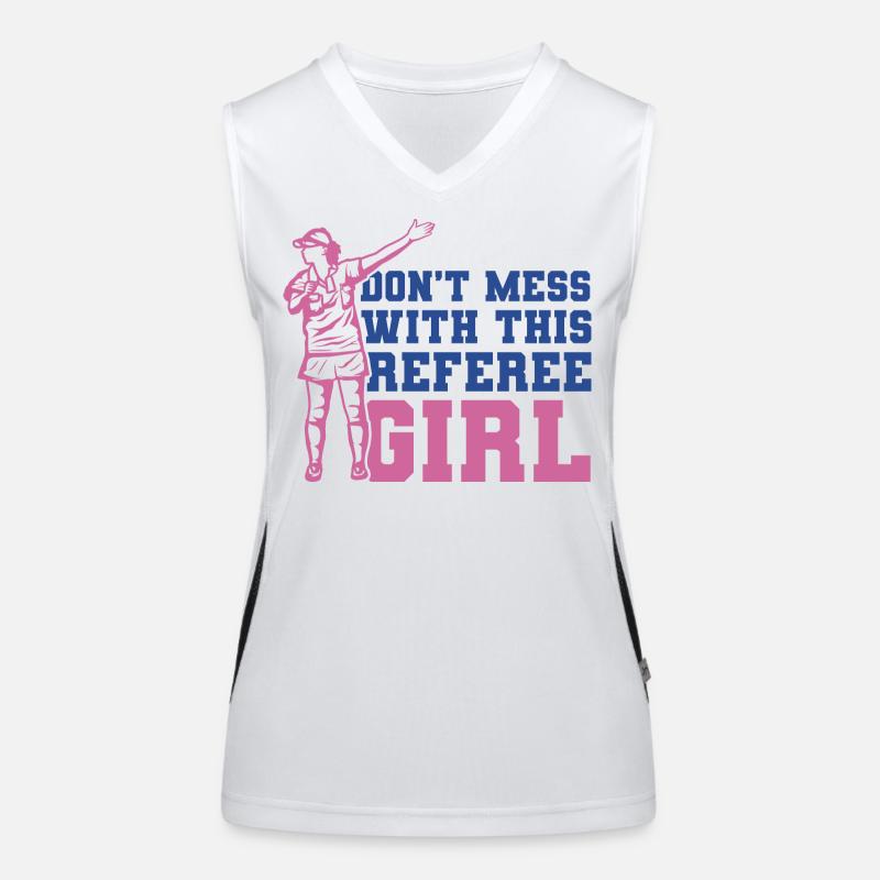 Arbitre Débardeur respirant contrasté Femme