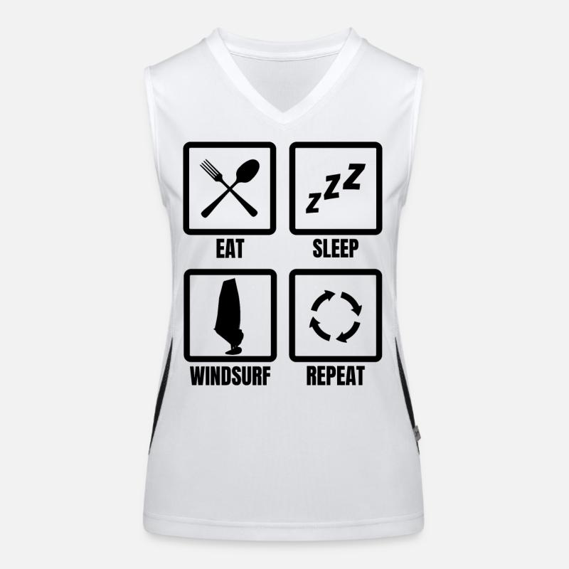 Windsurfer Routine Women's Functional Contrast Tank Top