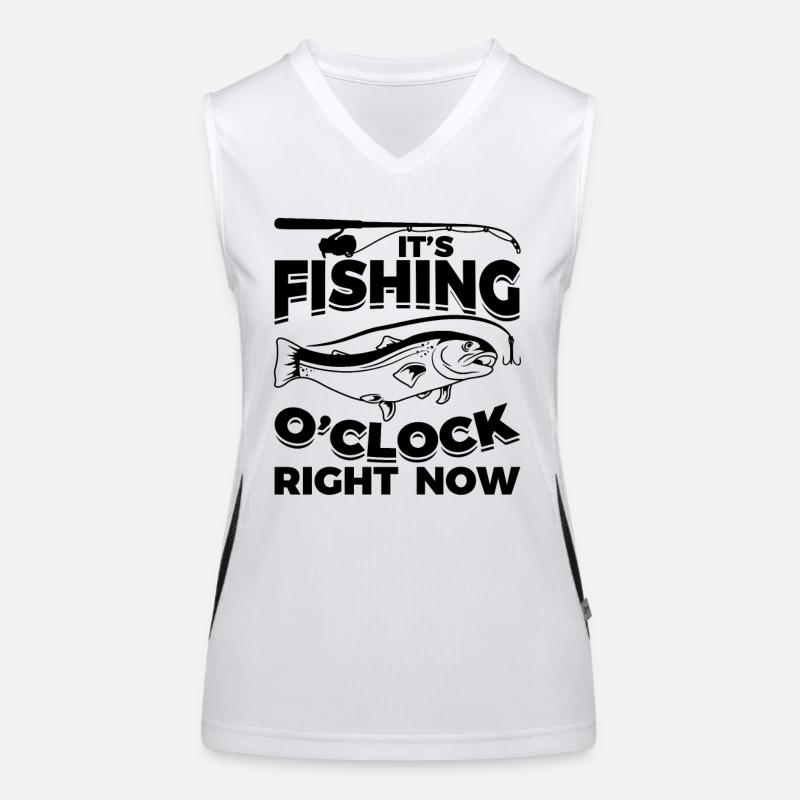 C’est l’heure de la pêche Débardeur respirant contrasté Femme