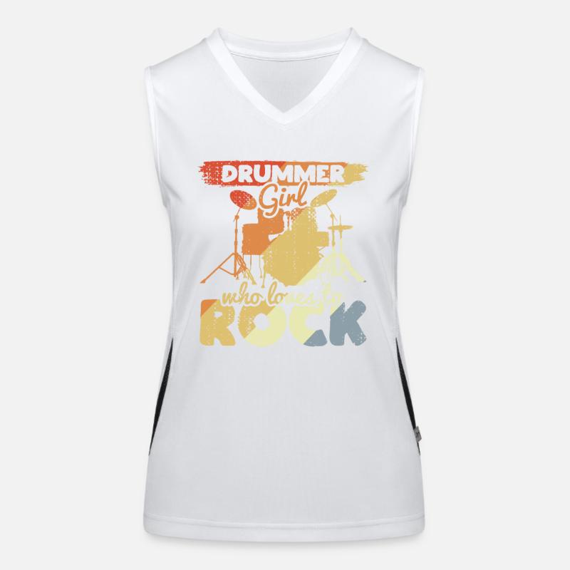 Fille batteuse Débardeur respirant contrasté Femme