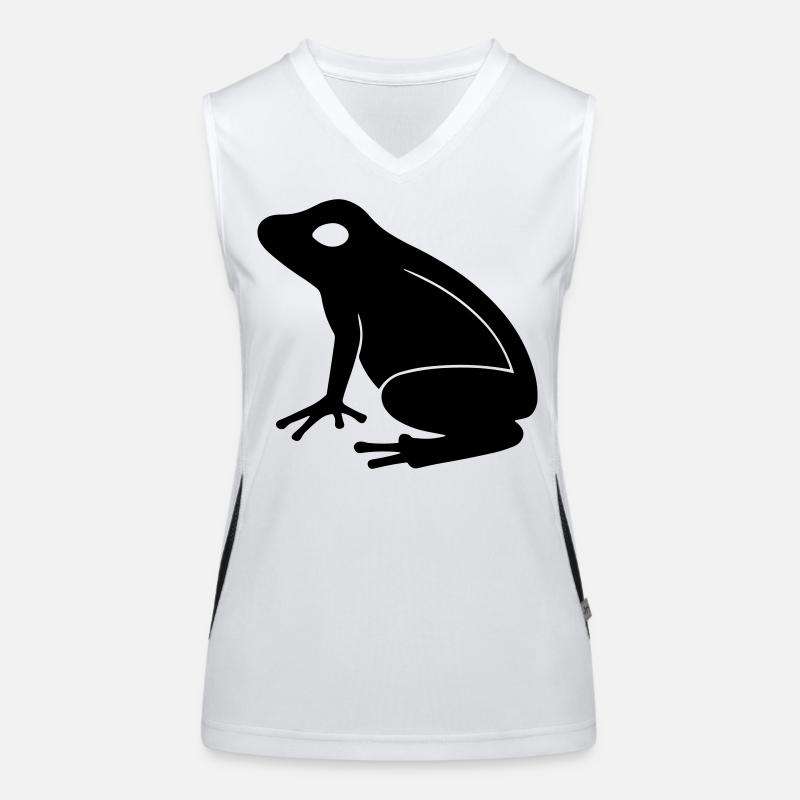 Grenouille Débardeur respirant contrasté Femme