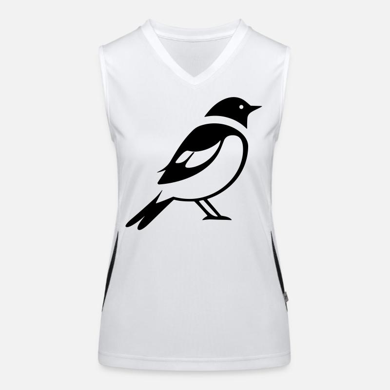Petit oiseau Débardeur respirant contrasté Femme