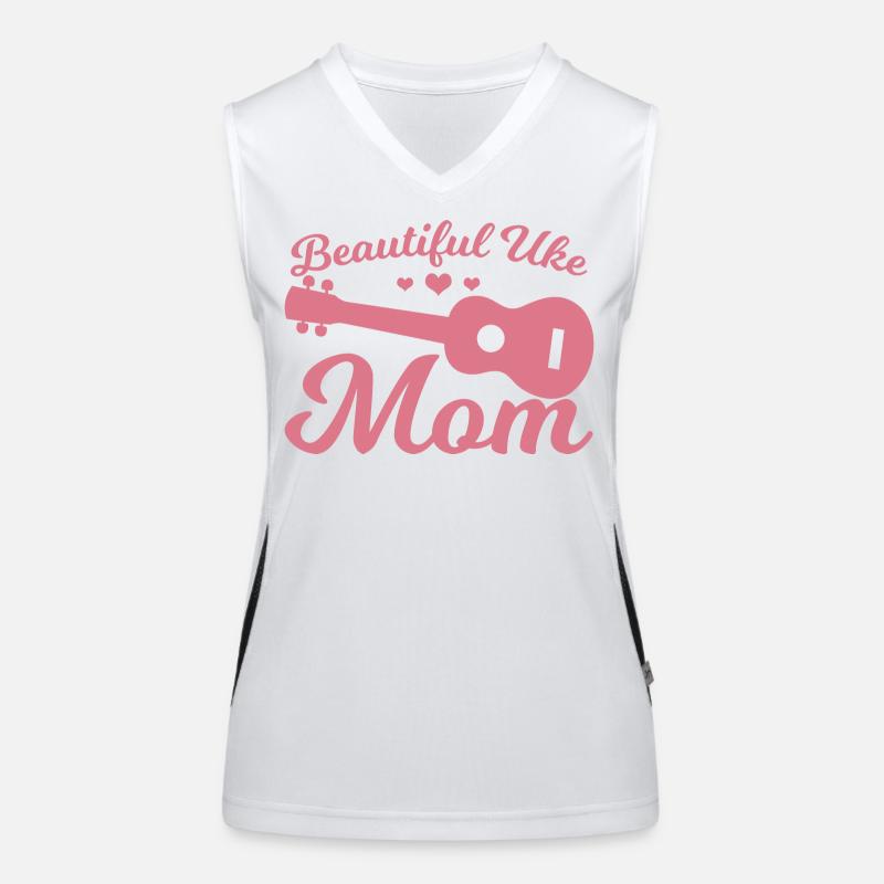 Uke Mama Débardeur respirant contrasté Femme