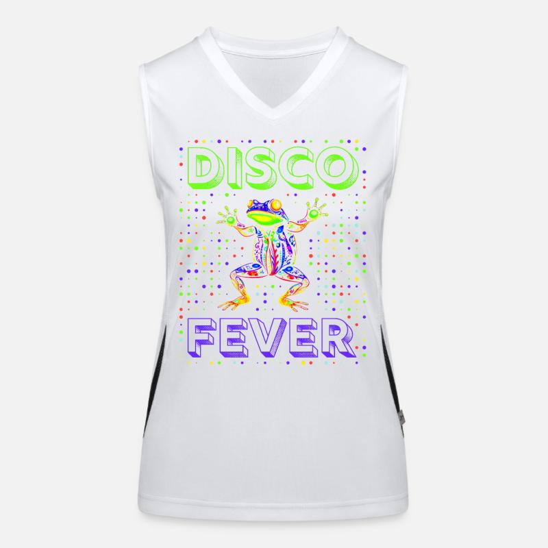 Frog Disco Fever Débardeur respirant contrasté Femme