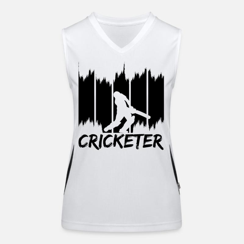 Cricketer Women's Functional Contrast Tank Top