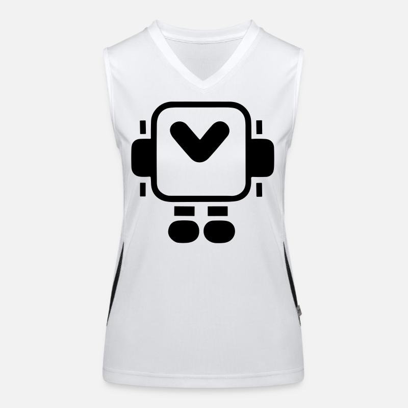 Petit robot Débardeur respirant contrasté Femme