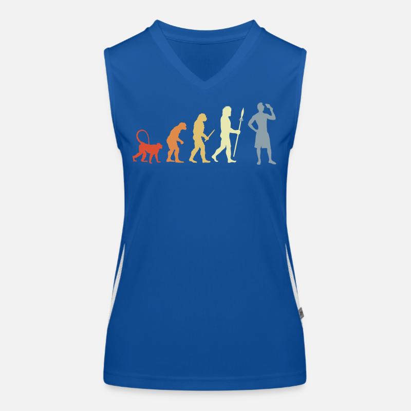 Evolution Amateurs de crème glacée Débardeur respirant contrasté Femme