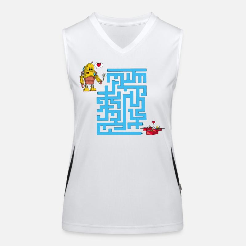 The Lovers' Labyrinth Women's Functional Contrast Tank Top