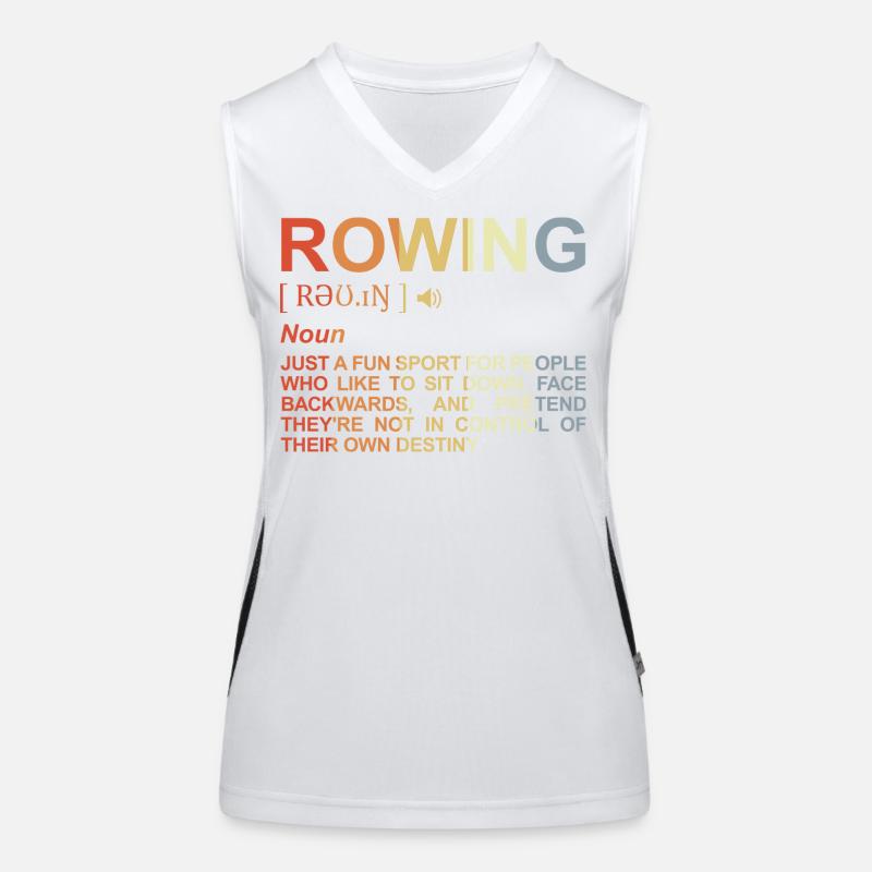 Rowing Term Women's Functional Contrast Tank Top