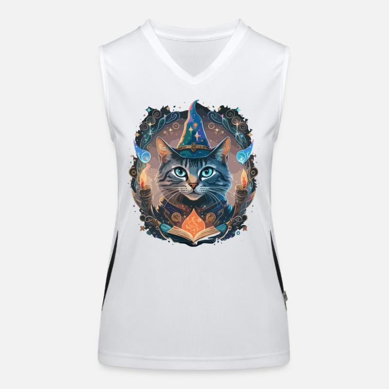 Magic Cat Women's Functional Contrast Tank Top