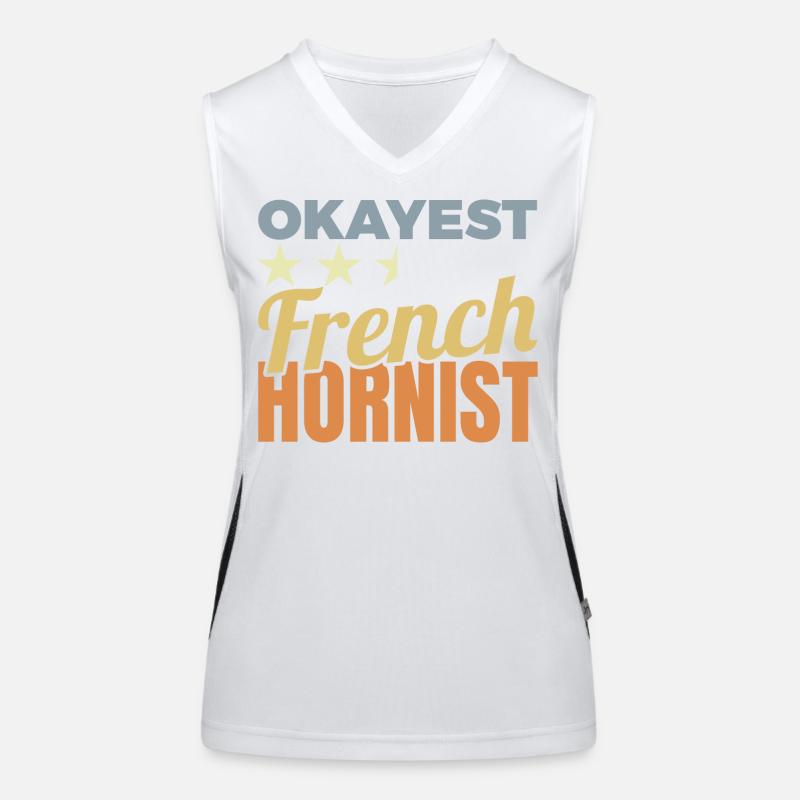 Average Horn Player Women's Functional Contrast Tank Top