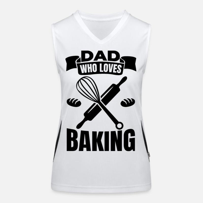Papa boulanger Débardeur respirant contrasté Femme