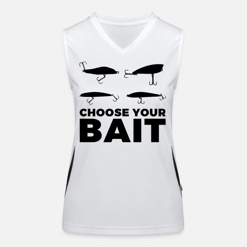 Fischköder Funktionelles Kontrast-Tank Top für Frauen
