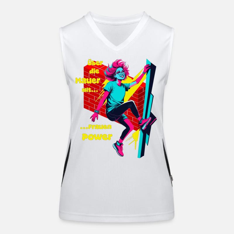 Over the Wall with Women's Power Women's Functional Contrast Tank Top