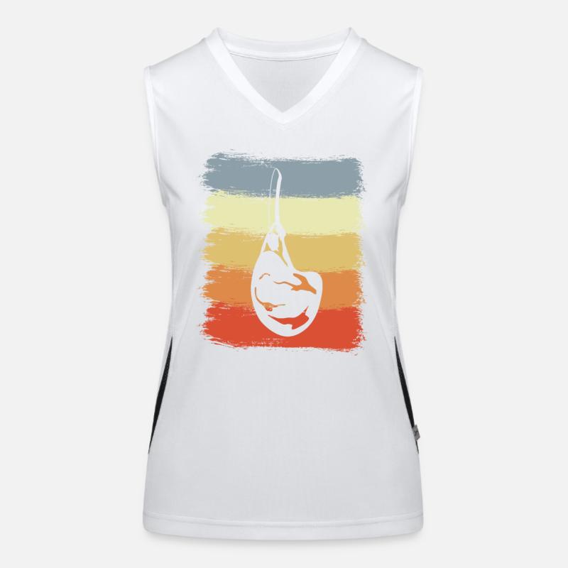 Rippchen Funktionelles Kontrast-Tank Top für Frauen