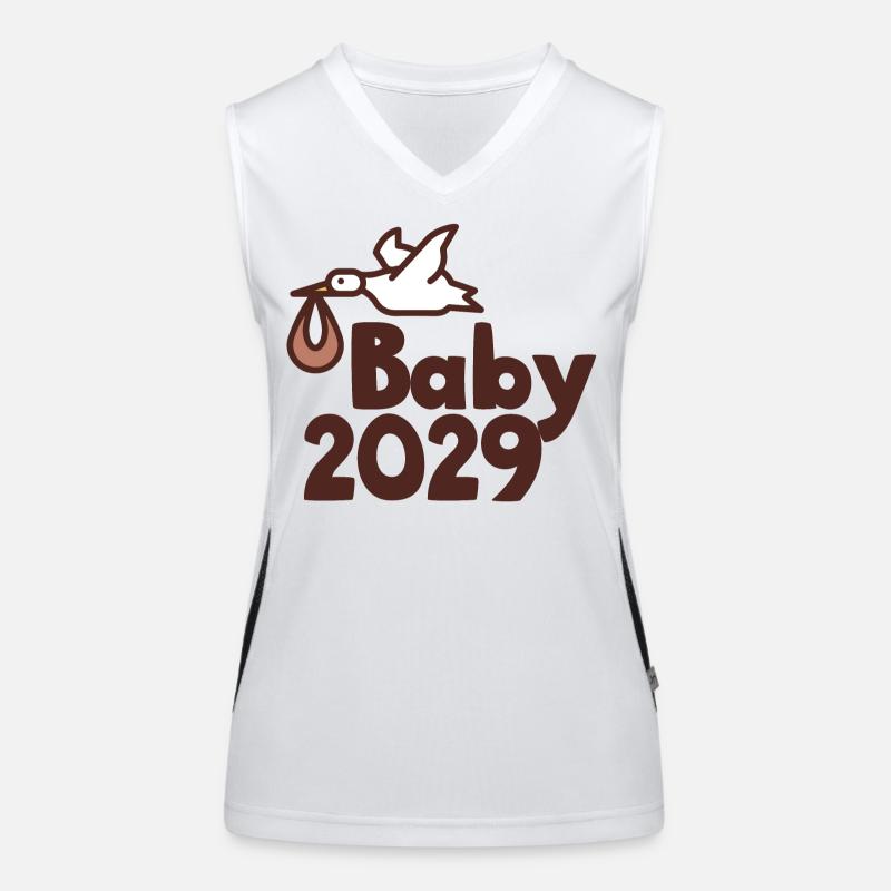 Storch Baby 2029 Funktionelles Kontrast-Tank Top für Frauen