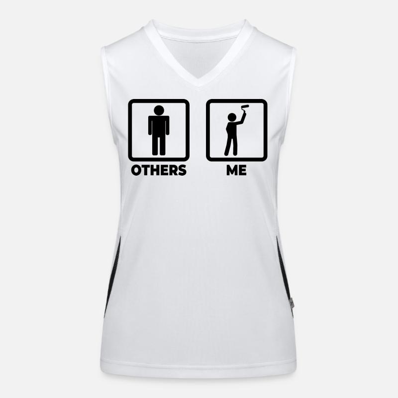 Painter and decorator Women's Functional Contrast Tank Top