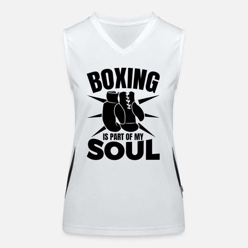 Boxer Motivation Women's Functional Contrast Tank Top