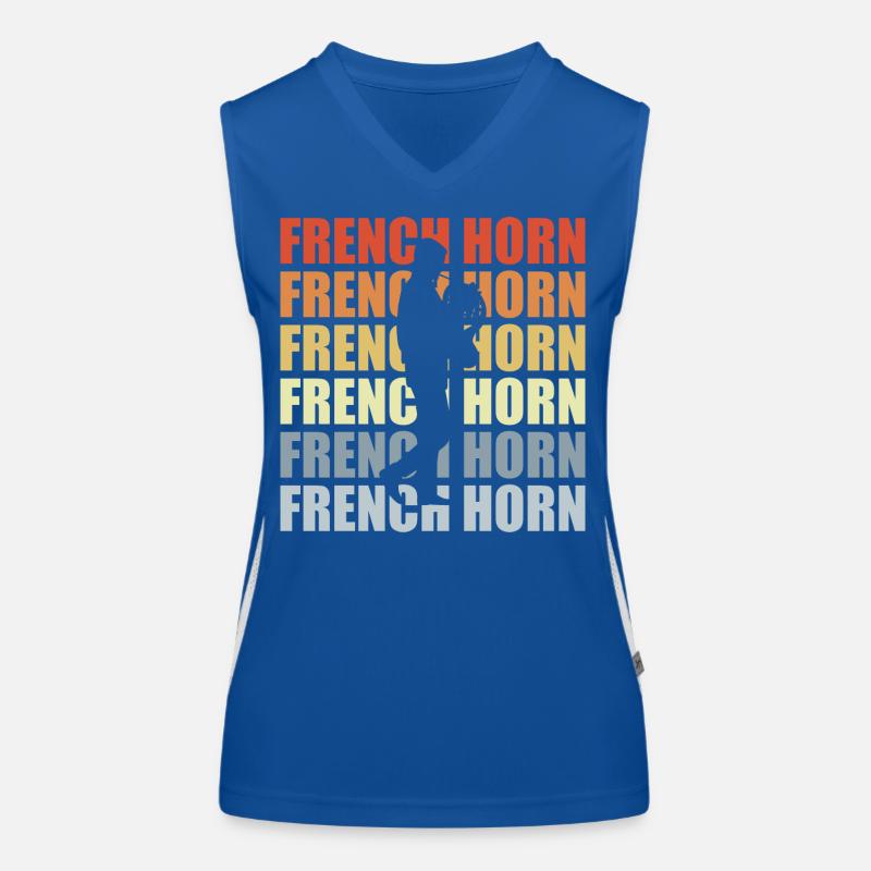 Klaxon rétro Débardeur respirant contrasté Femme