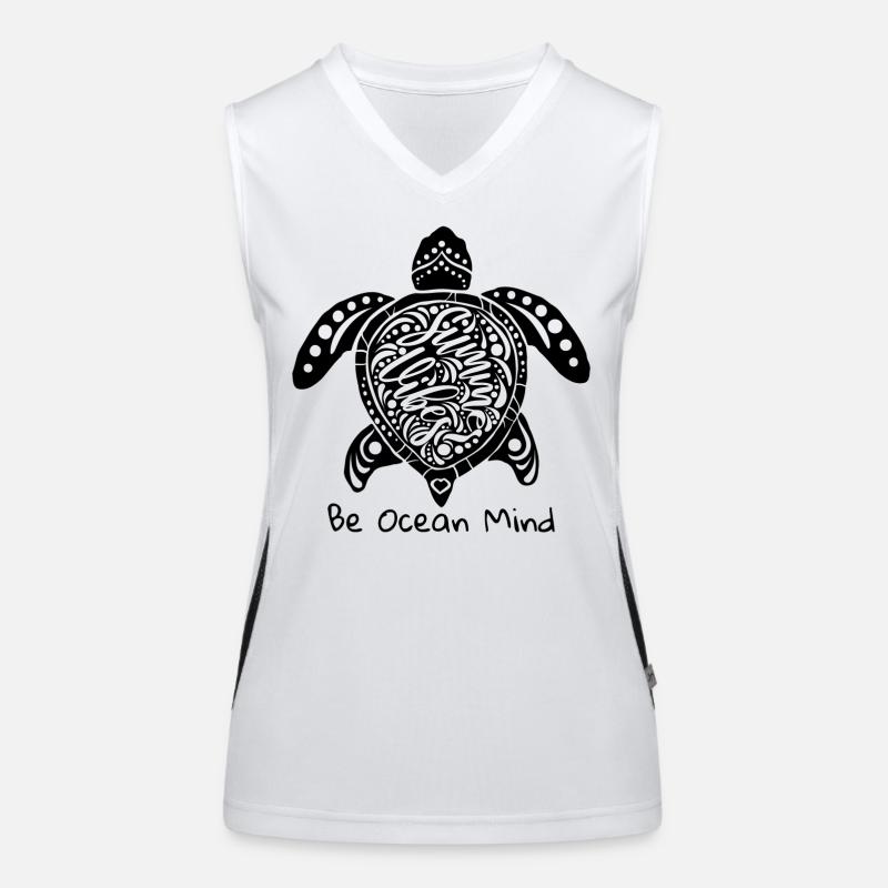 Be Ocean Débardeur respirant contrasté Femme