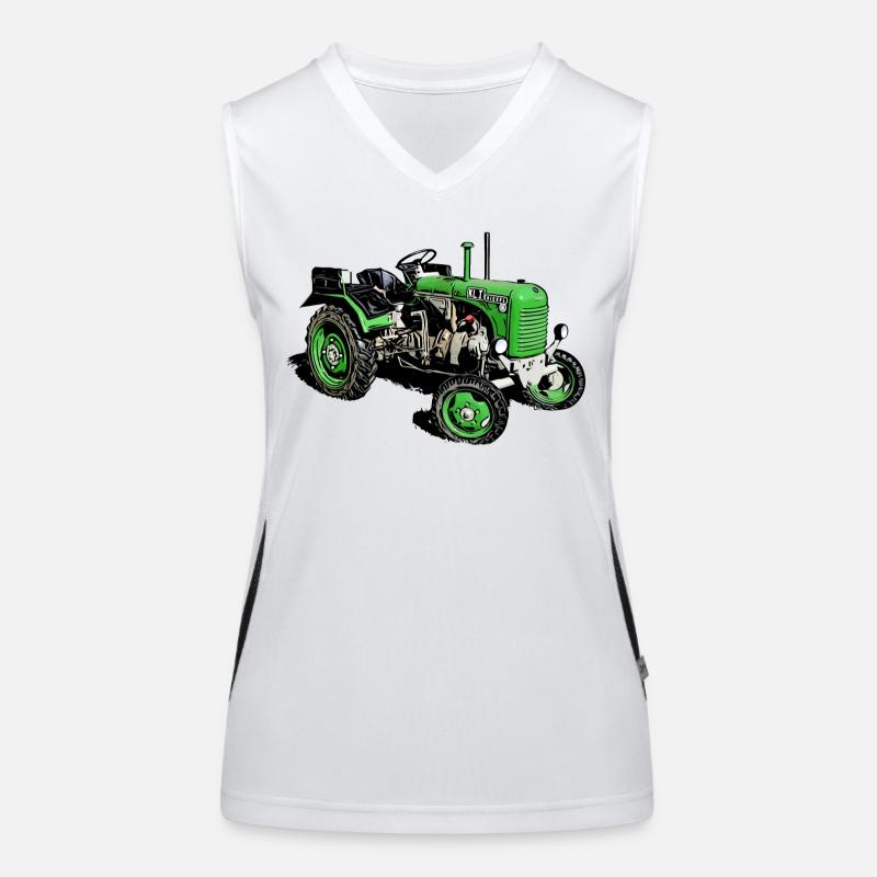 Tractor Type 80 Women's Functional Contrast Tank Top