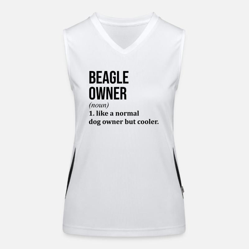 Beagle Women's Functional Contrast Tank Top