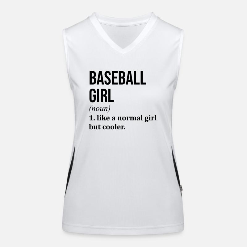 Baseball Women's Functional Contrast Tank Top