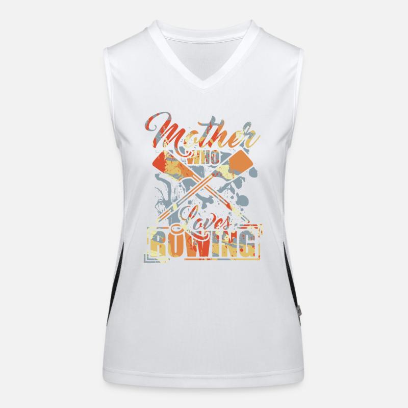 Rameur Débardeur respirant contrasté Femme