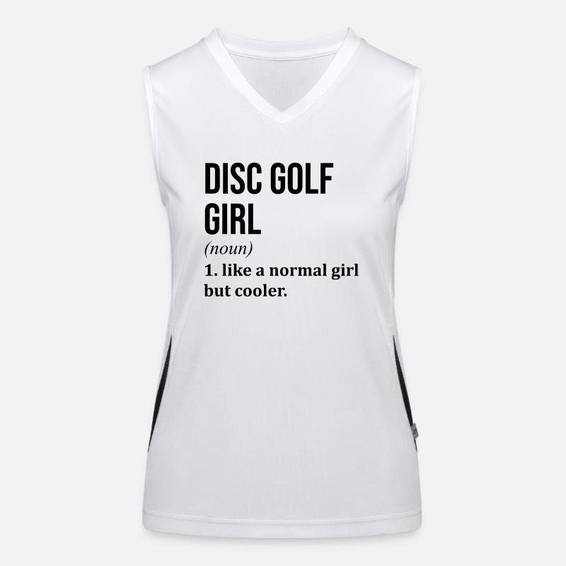 Disc Golf Women's Functional Contrast Tank Top