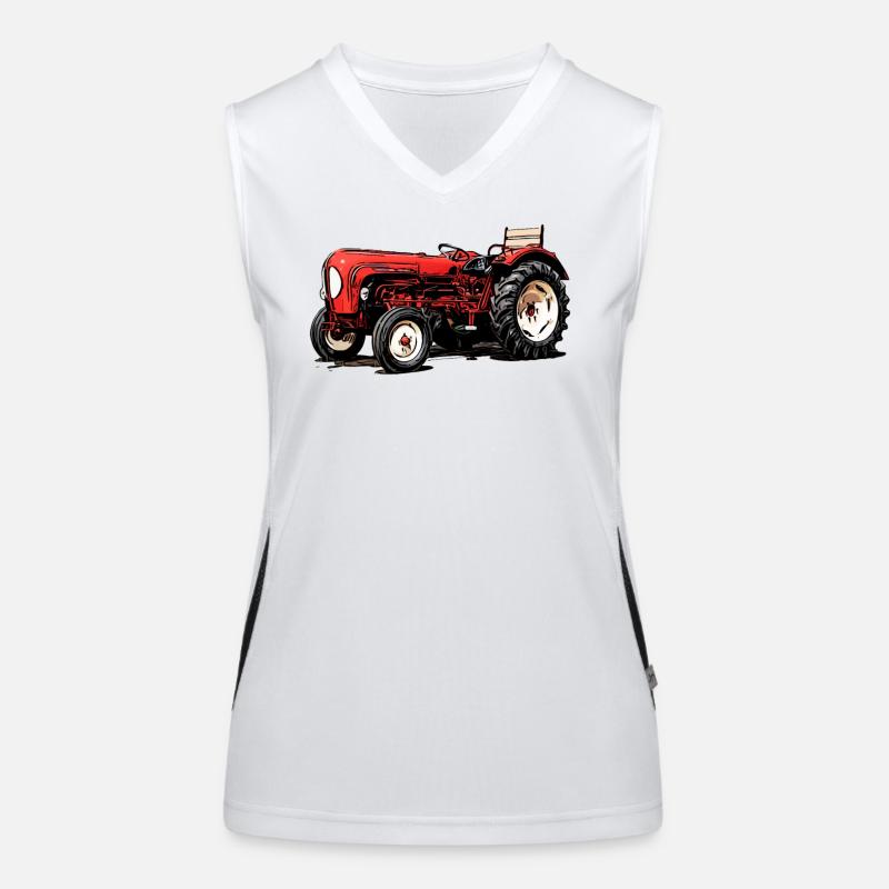 Traktor Standard Star 219 Funktionelles Kontrast-Tank Top für Frauen