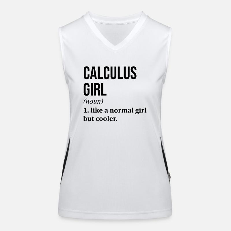 Infinitesimalrechnung Funktionelles Kontrast-Tank Top für Frauen