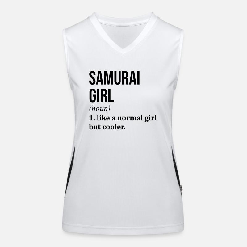 Samouraï Débardeur respirant contrasté Femme