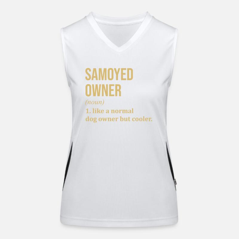 Samojeden Funktionelles Kontrast-Tank Top für Frauen