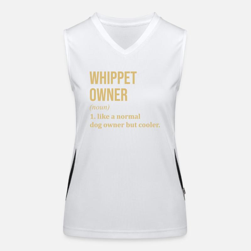 whippet Funktionelles Kontrast-Tank Top für Frauen