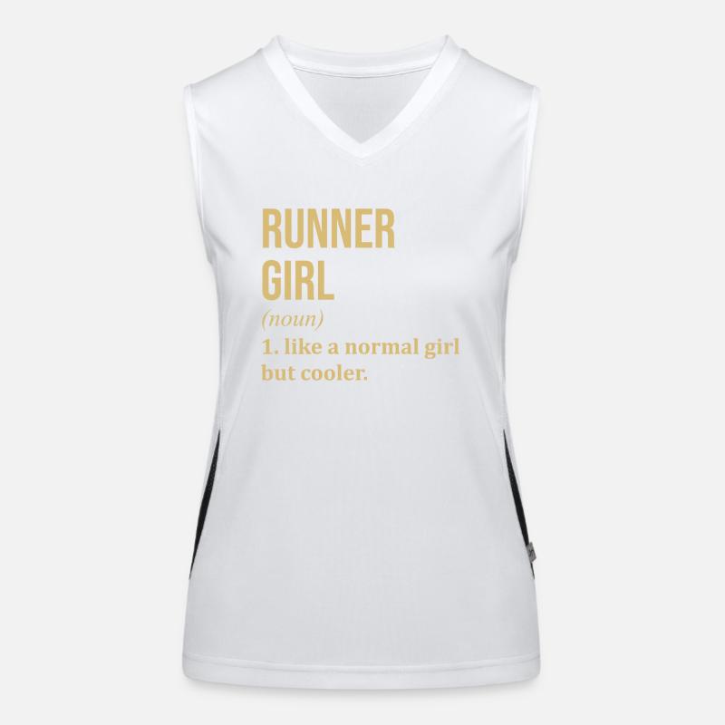 course Débardeur respirant contrasté Femme