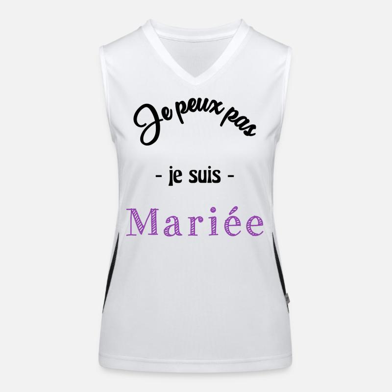 WEDDING. BRIDE-TO-BE Women's Functional Contrast Tank Top