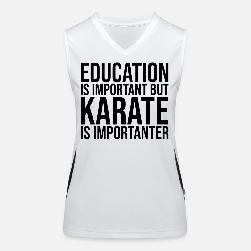 karaté Débardeur respirant contrasté Femme