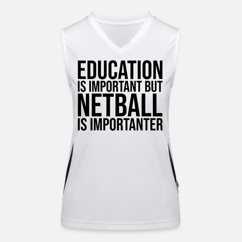 Netball Women's Functional Contrast Tank Top