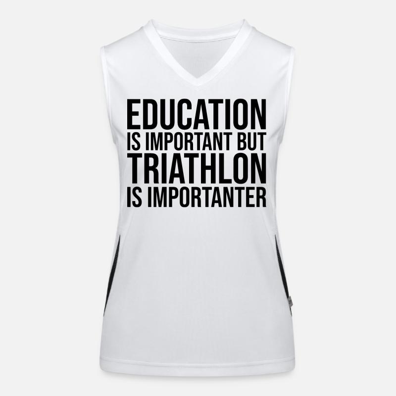 Triathlon Funktionelles Kontrast-Tank Top für Frauen