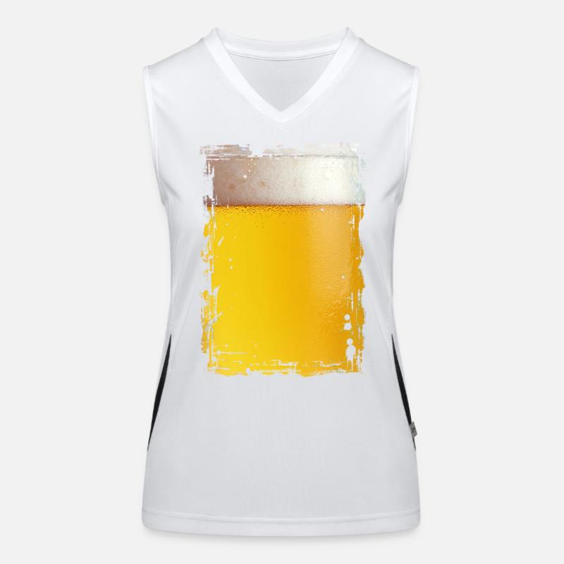 Beer Women's Functional Contrast Tank Top