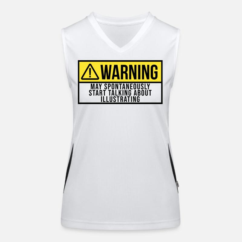 Illustrator Women's Functional Contrast Tank Top