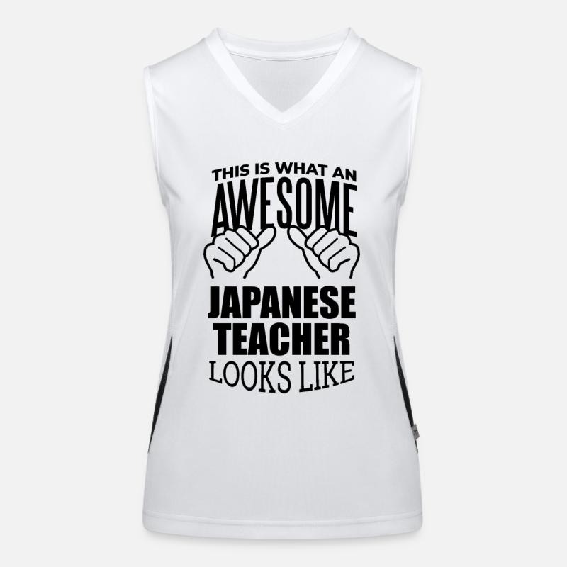 Japanese Women's Functional Contrast Tank Top